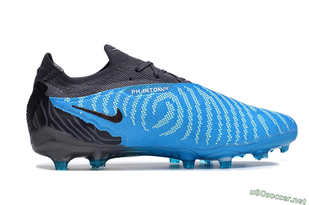 Unisex Nike Phantom GX Elite FG Football Boots - Blue/White/Black 7