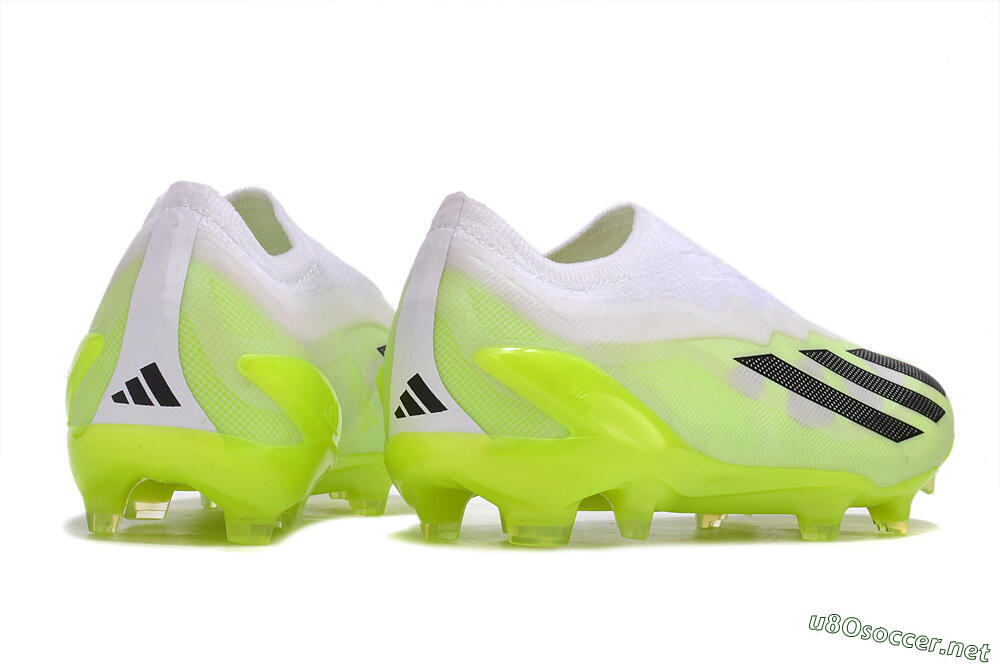 Men's Adidas X Crazyfast.1 LL FG Football Boots - Green/Black/White 6