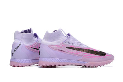 Men's Nike Phantom GX Elite DF TF Football Shoes - Purple/Pink/Black