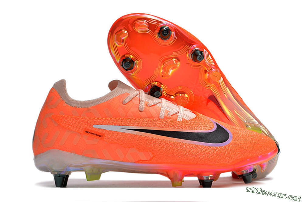 Men's Nike Phantom GX Elite SG Football Boots - Orange/Black 2