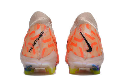 Unisex Nike Phantom GX Elite FG Football Boots - Orange/Black/Purple