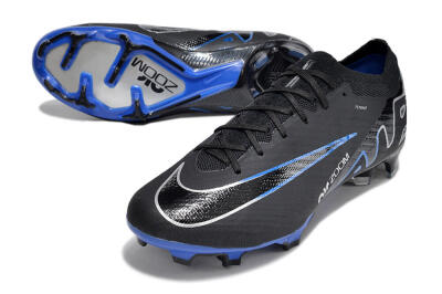 Unisex Nike Air Zoom Vapor 15 Elite SE FG Football Boots - Black/Blue/White