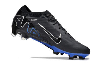 Unisex Nike Air Zoom Vapor 15 Elite SE FG Football Boots - Black/Blue/White
