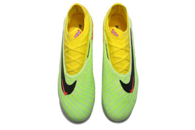 Unisex Nike Phantom GX Elite FG Football Boots - Yellow/Green/Black/Red