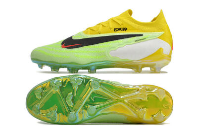 Unisex Nike Phantom GX Elite FG Football Boots - Yellow/Green/Black/Red