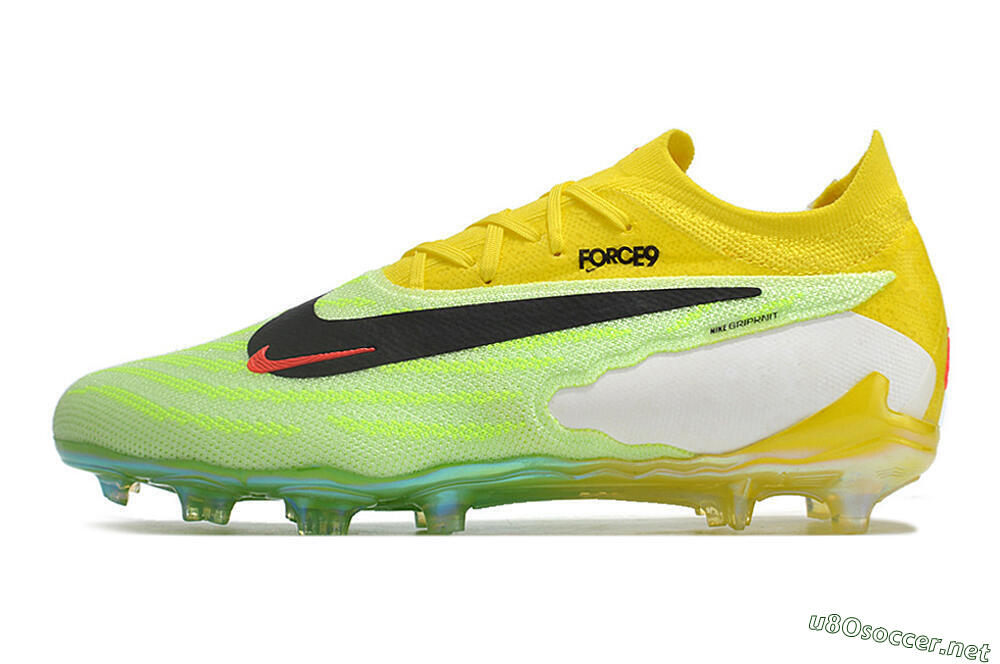 Unisex Nike Phantom GX Elite FG Football Boots - Yellow/Green/Black/Red 0