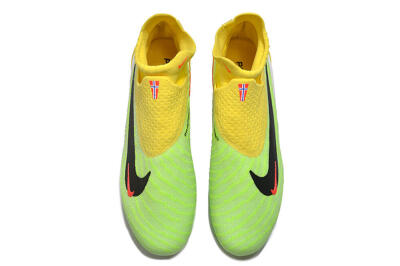 Men's Nike Phantom GX Elite DF FG Football Boots - Yellow/Green/Black/Red