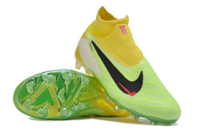 Men's Nike Phantom GX Elite DF FG Football Boots - Yellow/Green/Black/Red