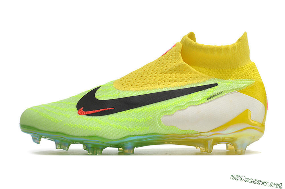 Men's Nike Phantom GX Elite DF FG Football Boots - Yellow/Green/Black/Red 0
