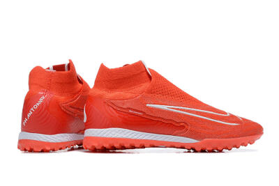 Men's Nike Phantom GX Elite DF TF Football Shoes - Red/White