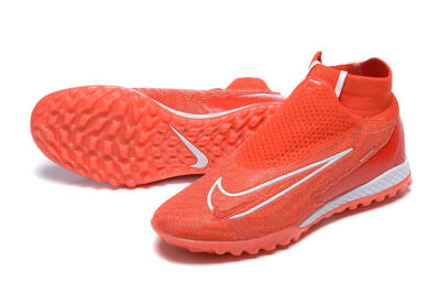 Men's Nike Phantom GX Elite DF TF Football Shoes - Red/White