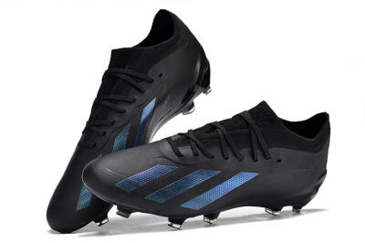 Men's Adidas X Speedportal .1 2022 World Cup FG Football Boots - Black/Blue
