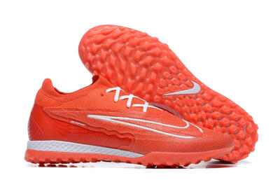 Men's Nike Phantom GX Elite TF Football Shoes - Red/White