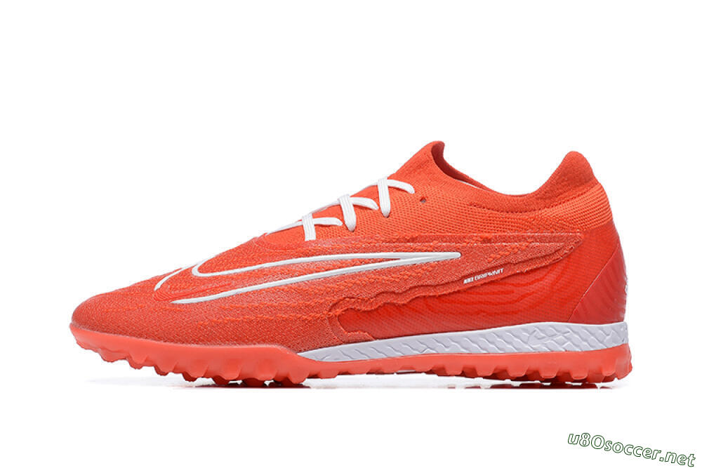Men's Nike Phantom GX Elite TF Football Shoes - Red/White 0