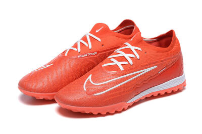 Men's Nike Phantom GX Elite TF Football Shoes - Red/White