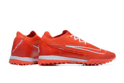 Men's Nike Phantom GX Elite TF Football Shoes - Red/White
