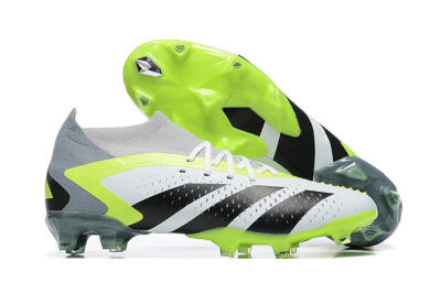 Men's Adidas Predator Accuracy.1 FG Football Boots - White/Black/Yellow
