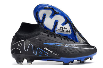 Unisex Nike Air Zoom Superfly 9 Elite SE FG Football Boots - Black/Blue/White