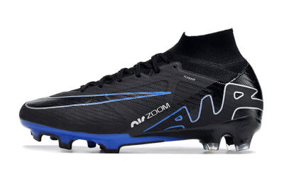 Unisex Nike Air Zoom Superfly 9 Elite SE FG Football Boots - Black/Blue/White