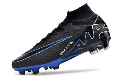Unisex Nike Air Zoom Superfly 9 Elite SE FG Football Boots - Black/Blue/White
