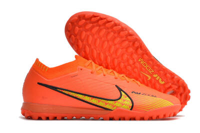 Men's Nike Air Zoom Mercurial Vapor 15 Elite TF Football Shoes - Red/Yellow