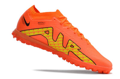 Men's Nike Air Zoom Mercurial Vapor 15 Elite TF Football Shoes - Red/Yellow