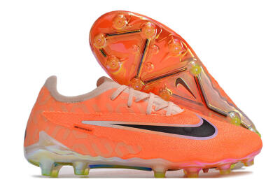 Men's Nike Phantom GX Elite AG Football Boots - Orange/Black/White