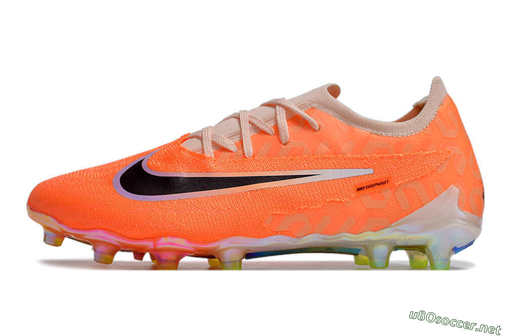 Men's Nike Phantom GX Elite AG Football Boots - Orange/Black/White 0