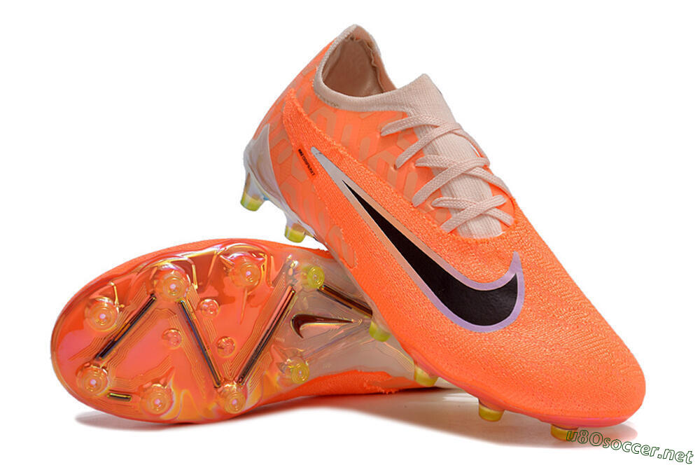 Men's Nike Phantom GX Elite AG Football Boots - Orange/Black/White 3