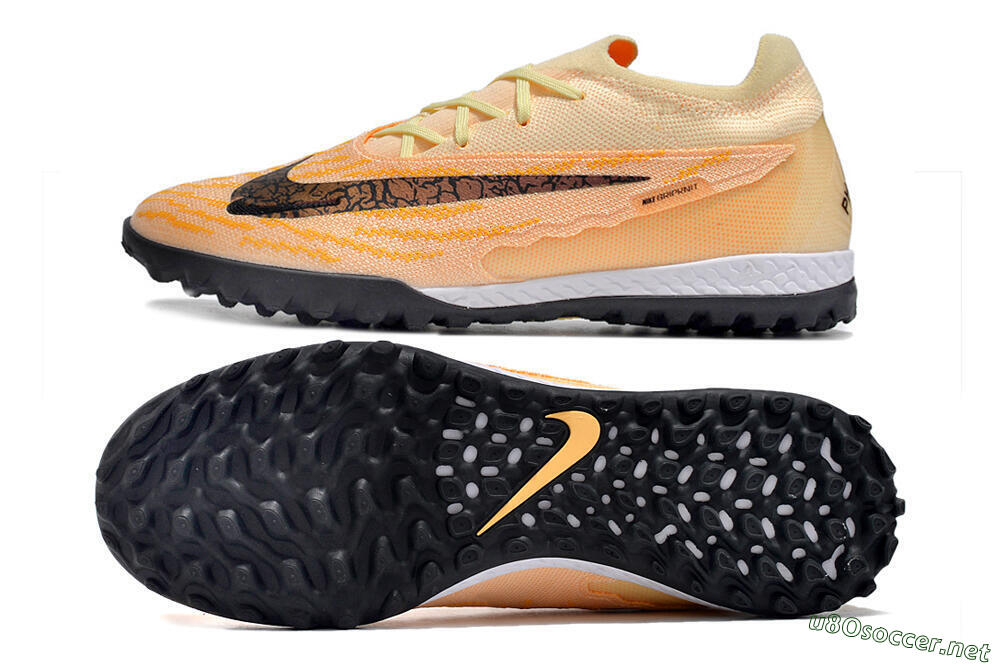 Unisex Nike Phantom GX Elite TF Football Shoes - Pink/Black/Brown 1