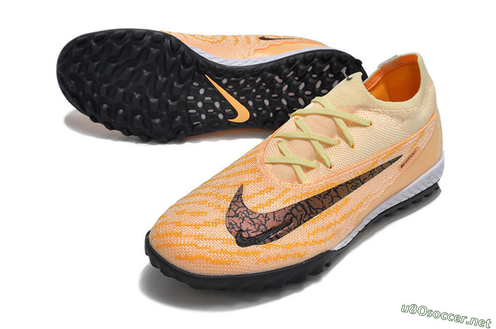 Unisex Nike Phantom GX Elite TF Football Shoes - Pink/Black/Brown 3