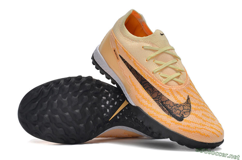 Unisex Nike Phantom GX Elite TF Football Shoes - Pink/Black/Brown 4
