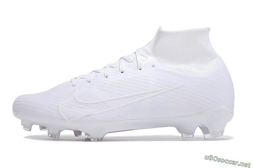 Unisex Nike Air Zoom Mercurial Superfly 9 Elite Change Color In Sunlight FG Football Boots - White/Purple 0