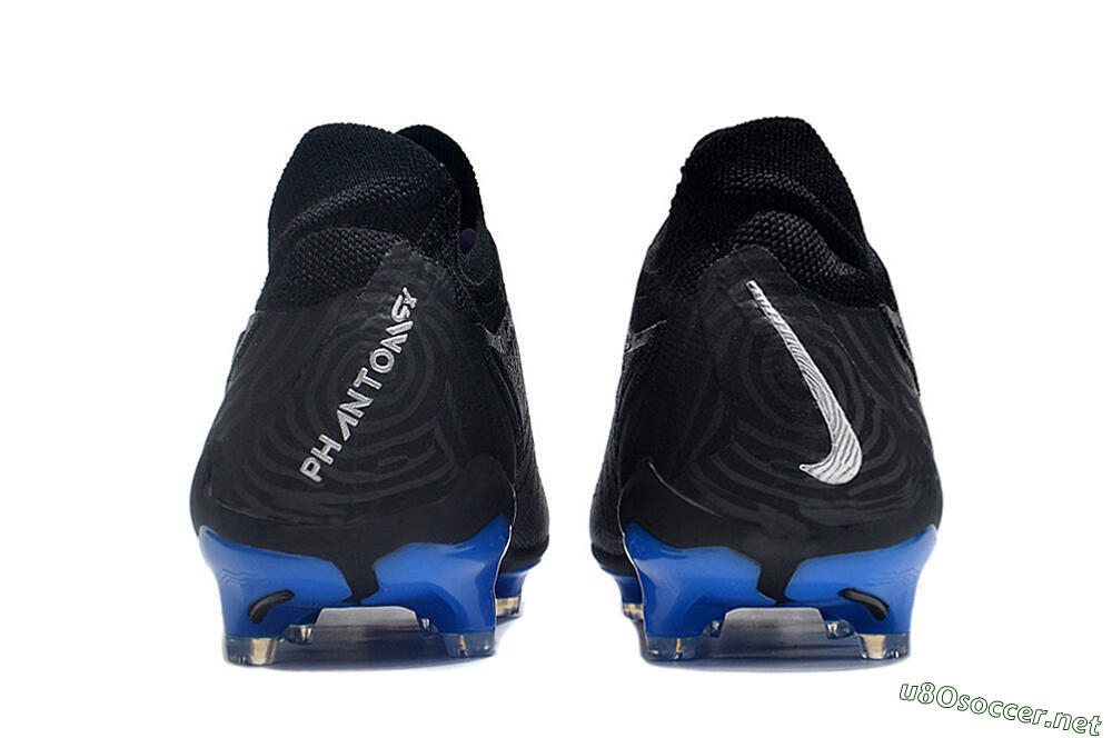 Men's Nike Phantom GX Elite FG Football Boots - Black/Grey/Blue 5