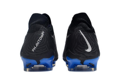 Men's Nike Phantom GX Elite FG Football Boots - Black/Grey/Blue