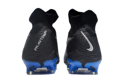 Men's Nike Phantom GX Elite DF Link FG Football Boots - Grey/Black/Blue