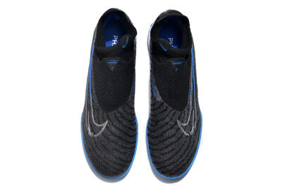 Unisex Nike Phantom GX Elite DF Link TF Football Shoes - Black/Blue/White