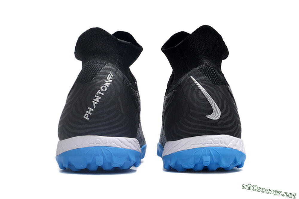 Unisex Nike Phantom GX Elite DF Link TF Football Shoes - Black/Blue/White 5