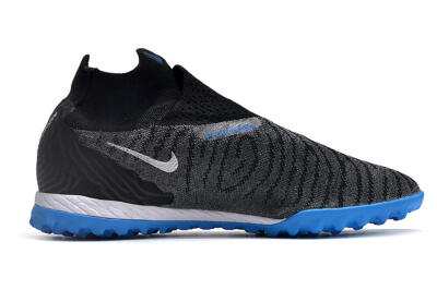 Unisex Nike Phantom GX Elite DF Link TF Football Shoes - Black/Blue/White