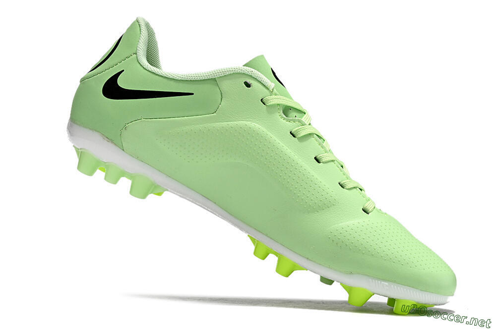 Men's Nike Tiempo Legend 9 Academy AG Football Boots - Green/Black/Yellow 6