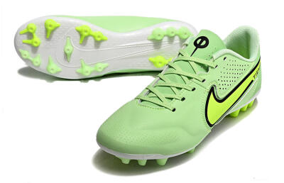 Men's Nike Tiempo Legend 9 Academy AG Football Boots - Green/Black/Yellow