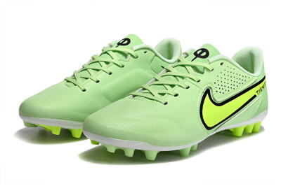 Men's Nike Tiempo Legend 9 Academy AG Football Boots - Green/Black/Yellow