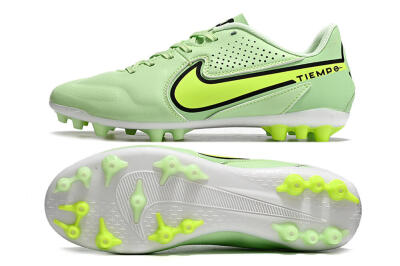 Men's Nike Tiempo Legend 9 Academy AG Football Boots - Green/Black/Yellow