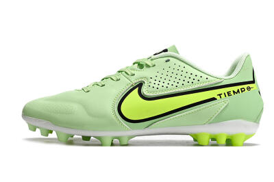 Men's Nike Tiempo Legend 9 Academy AG Football Boots - Green/Black/Yellow