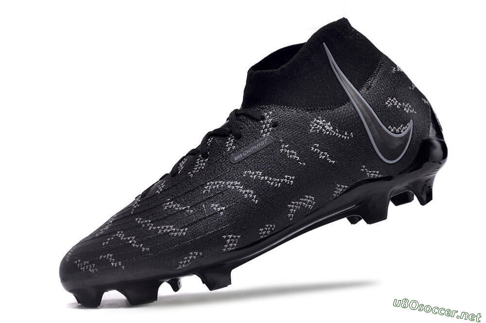Unisex Nike Phantom Luna Elite FG Football Boots - Black/Grey 5