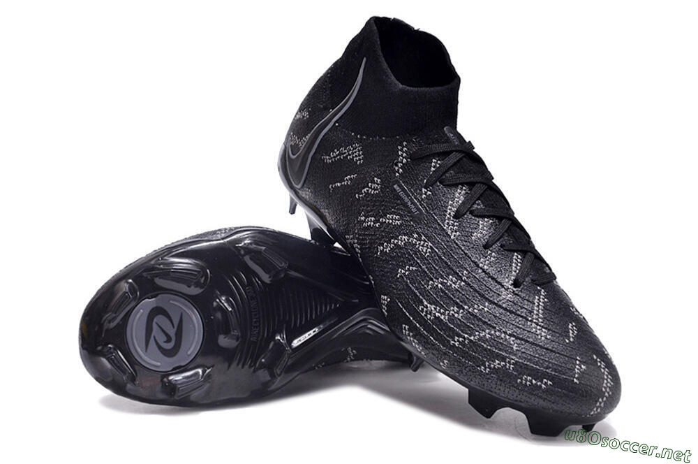 Unisex Nike Phantom Luna Elite FG Football Boots - Black/Grey 3