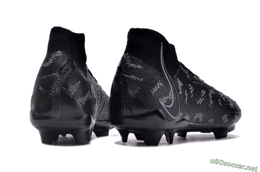 Unisex Nike Phantom Luna Elite FG Football Boots - Black/Grey 6