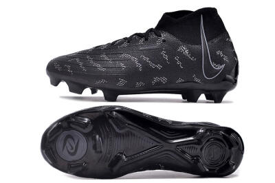 Unisex Nike Phantom Luna Elite FG Football Boots - Black/Grey