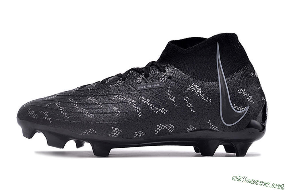 Unisex Nike Phantom Luna Elite FG Football Boots - Black/Grey 0