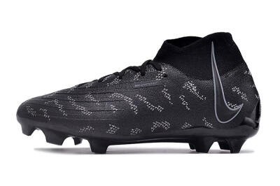 Unisex Nike Phantom Luna Elite FG Football Boots - Black/Grey